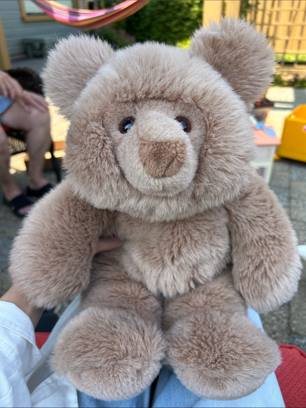 Vintage 1988 GUND Sweetcakes Teddy Bear – Taupe / Tan